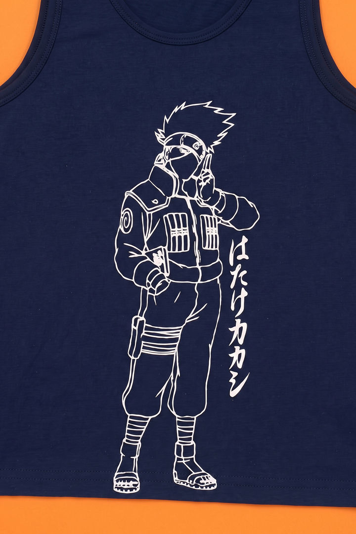 Lee Cooper Boys Naruto Vest (Pack of 2) - Multicolor — image 13
